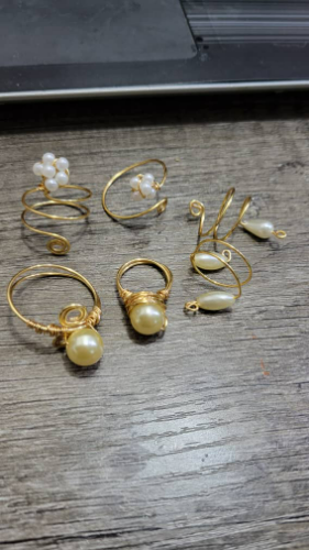 ANILLO FABRICADO DIFERENTES MODELOS CON PERLAANF00015